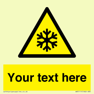 Custom Snowflake Sign